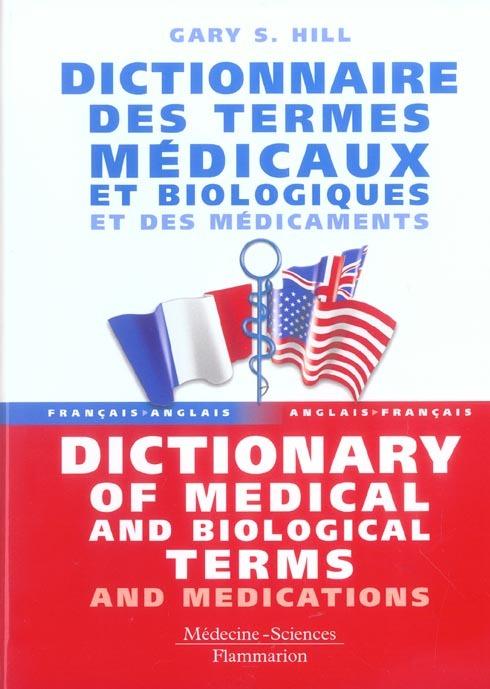 Foto Dictionnaire francais-anglais/anglais-francais des termes medicaux et biologiques et des medicaments