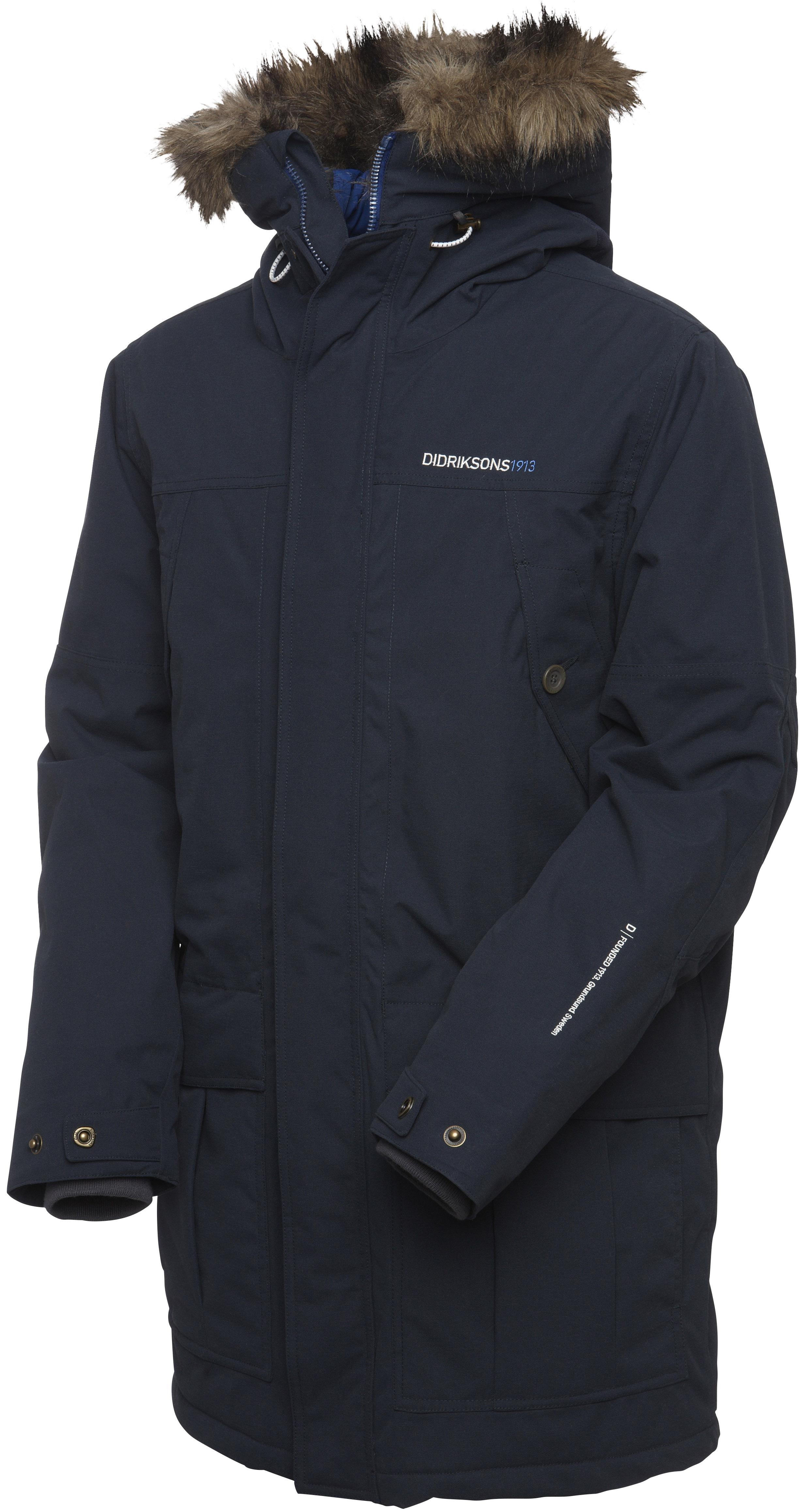 Foto Didriksons Melker Unisex Parka Midnight Blue (Modell 2013/14)