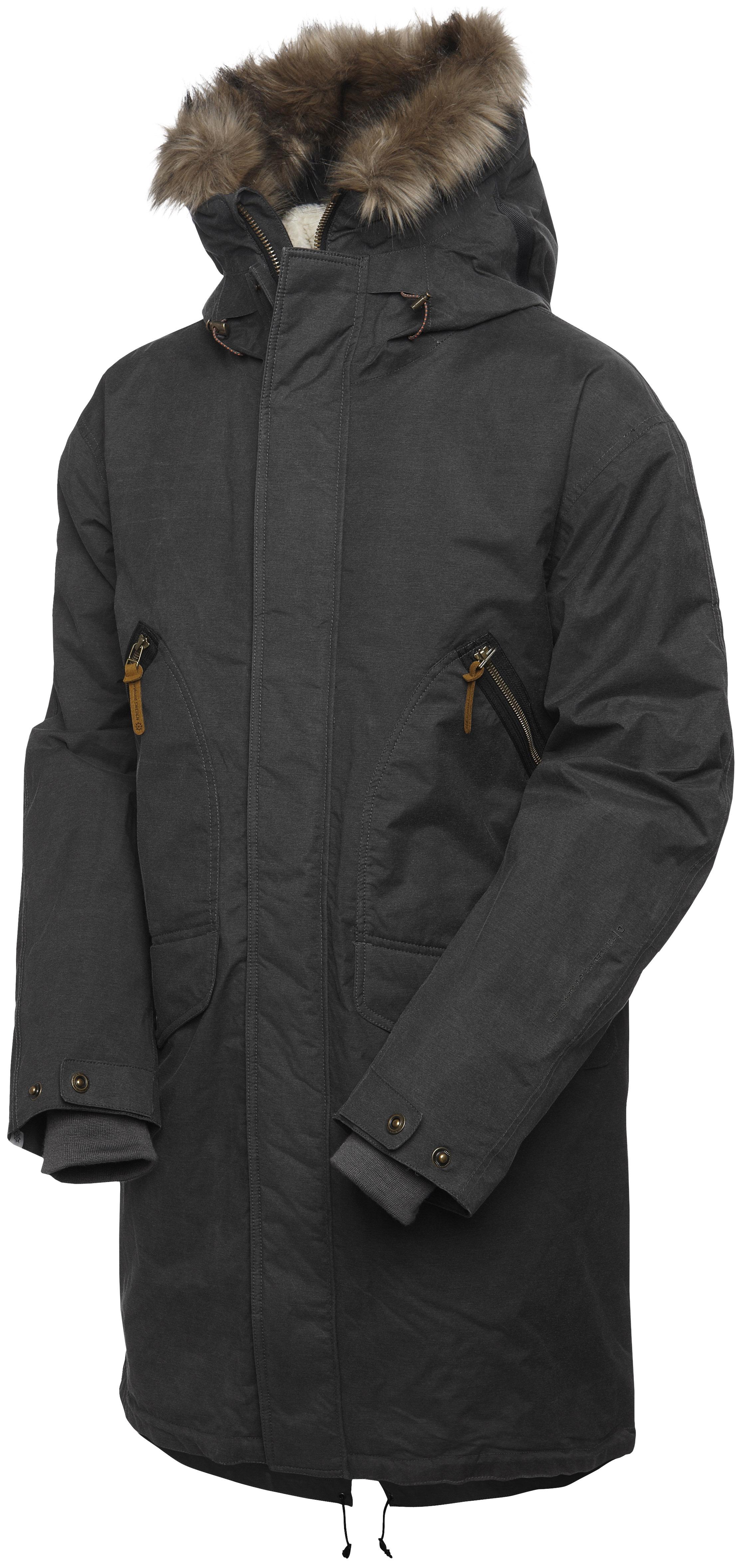Foto Didriksons Rasmus Unisex Fishtail Parka Black (Modell 2013/14)