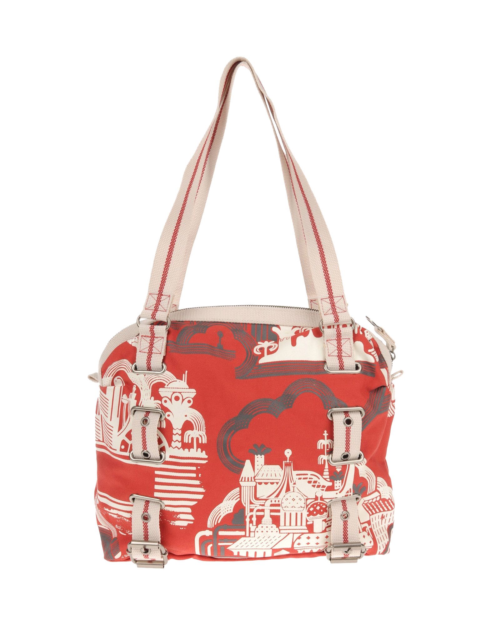 Foto Diesel Bolsos Grandes De Tela Mujer Rojo