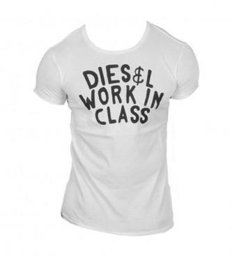 Foto Diesel. Camiseta Work in Class blanco