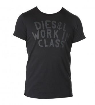 Foto Diesel. Camiseta Work in Class negro