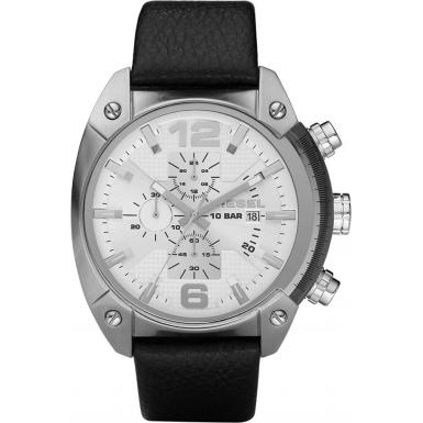 Foto Diesel Mens ADVANCED Chronograph Black Watch Model Number:DZ4214