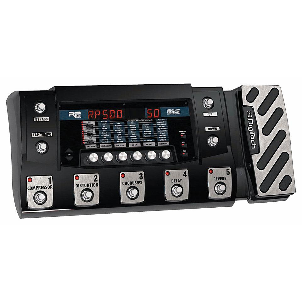 Foto Digitech RP-Serie RP500, Multiefectos guitarra