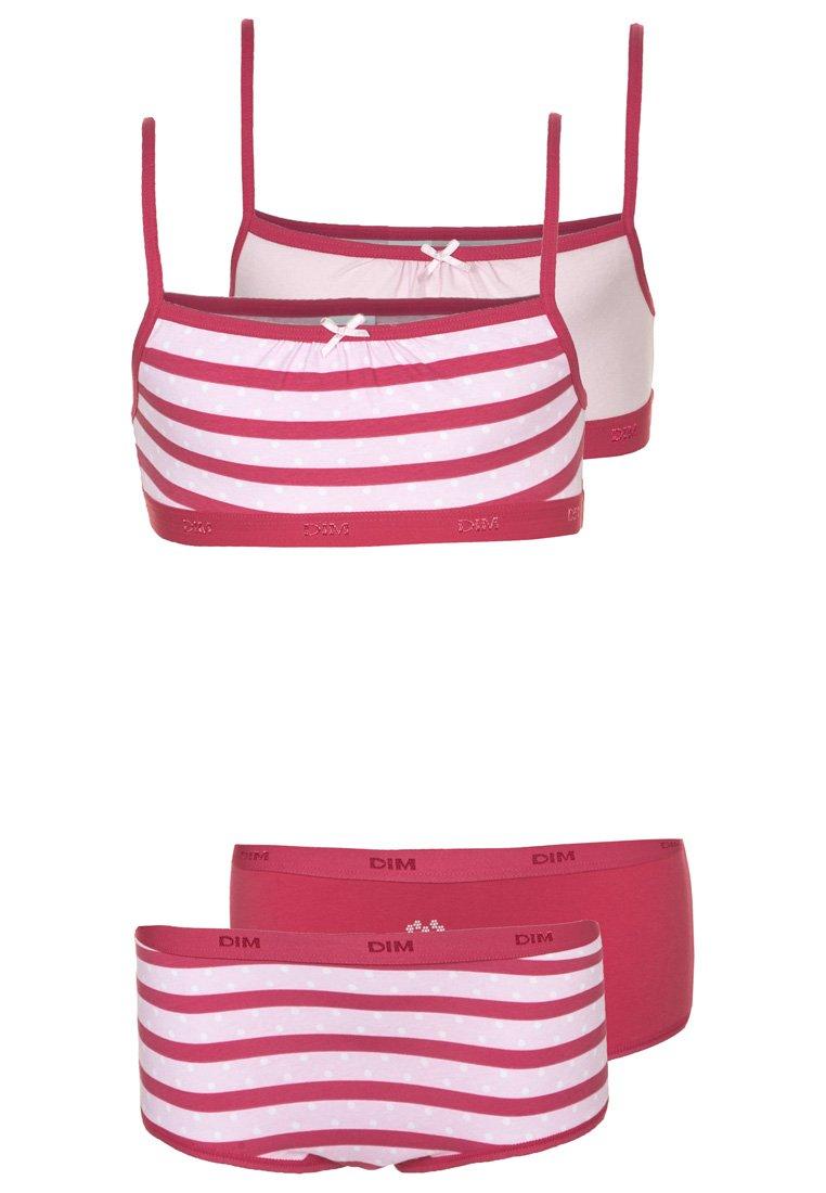 Foto DIM BERLINGOT 2 PACK Conjunto de ropa interior fucsia