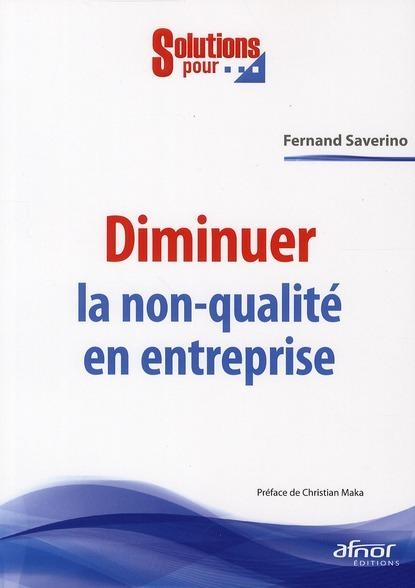 Foto Diminuer la non-qualité en entreprise