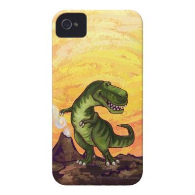 Foto Dinosaurio animal de TRex del desfile Iphone 4 Case-mate Funda