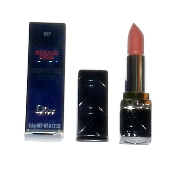 Foto Dior Rouge Lipstick 657 Brown Close-Up