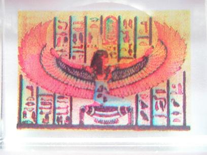 Foto Diosa Isis -llavero cristal egipcio-