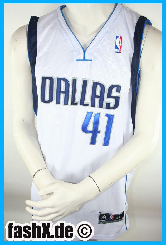 Foto Dirk Nowitzki 41 Dallas Mavericks camiseta Adidas Authentic NBA XL