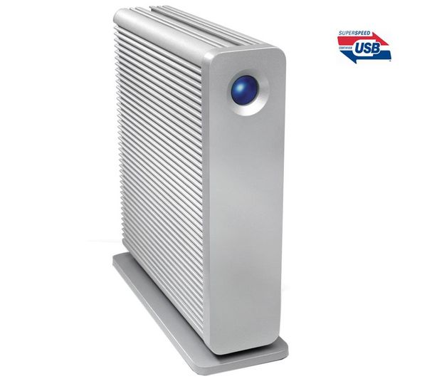 Foto Disco duro externo d2 Quadra - 2 TB, plateado