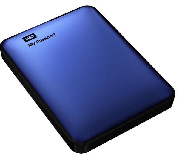 Foto Disco duro portátil - My Passport - USB 3.0, 1 Tb, azul + Funda QHDC