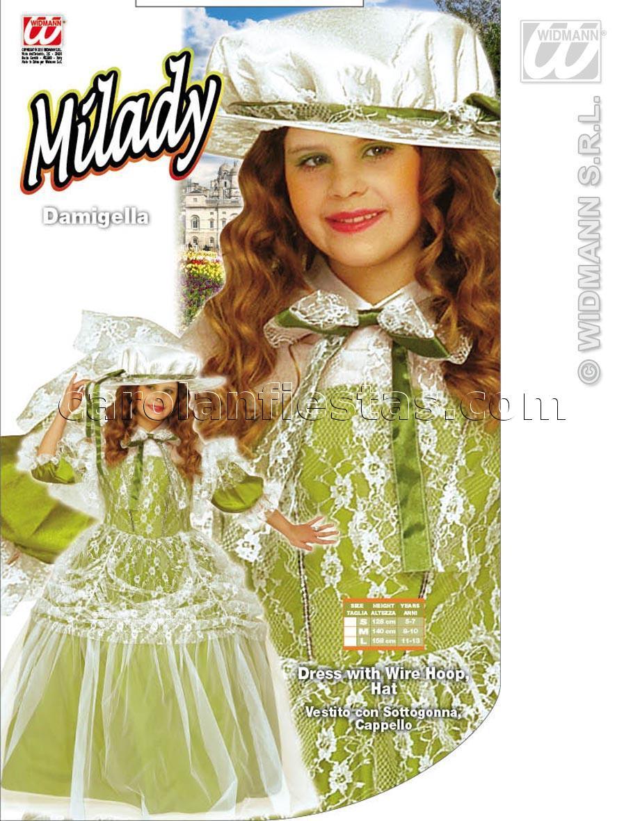 Foto Disfraz 8A10AÃ±o Milady