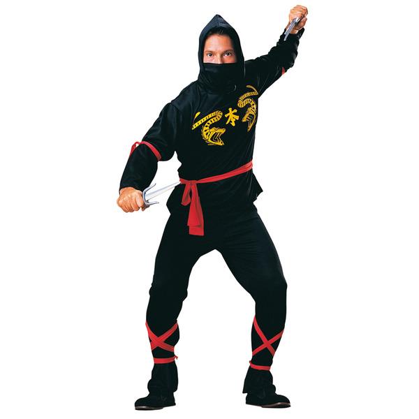 Foto Disfraz Adulto ninja negro Rubies