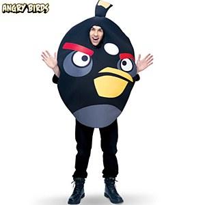 Foto Disfraz Angry Birds Negro