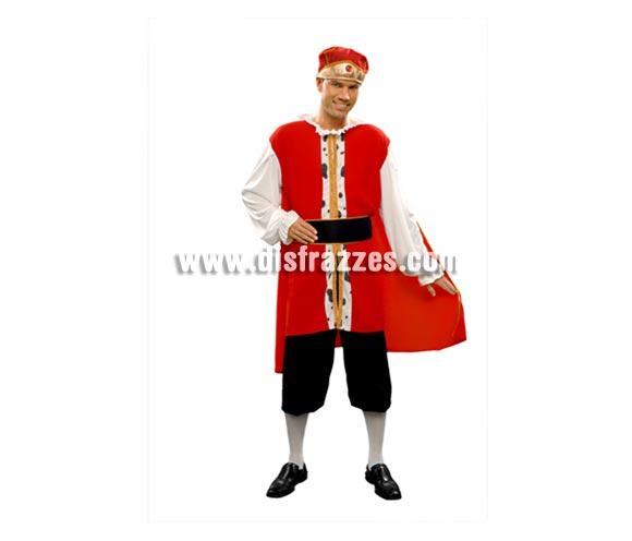 Foto Disfraz barato de Rey Medieval para hombre talla M-L