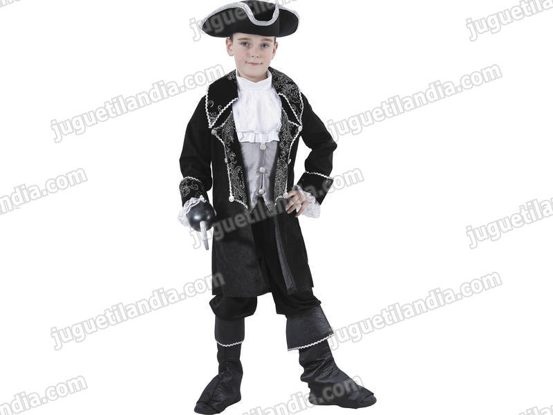 Foto Disfraz capitan pirata niños talla m