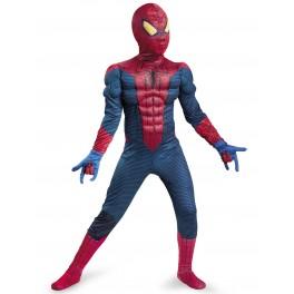 Foto Disfraz de amazing spiderman movie classic musculoso niño