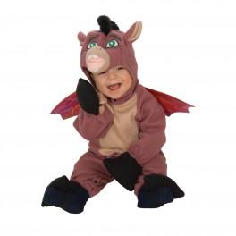 Foto Disfraz de asno dragón (dragsno) de shrek para bebé