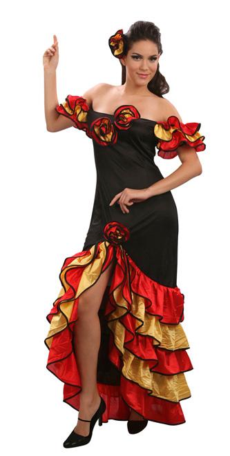 Foto Disfraz de bailaora flamenca para mujer