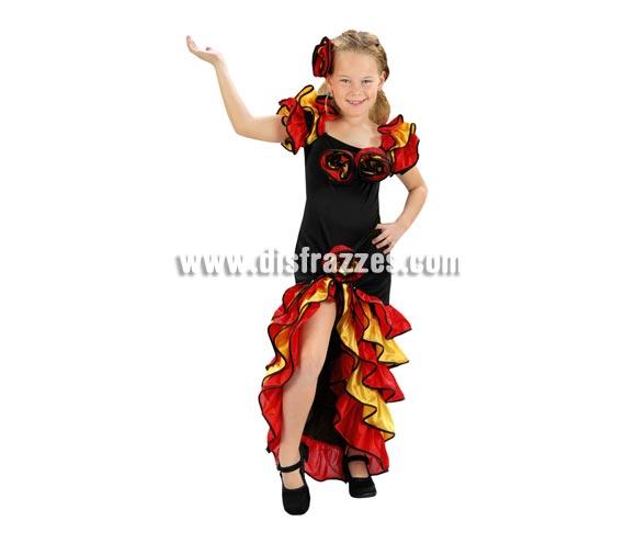 Foto Disfraz de Bailarina de Rumba 7-9 años para niña