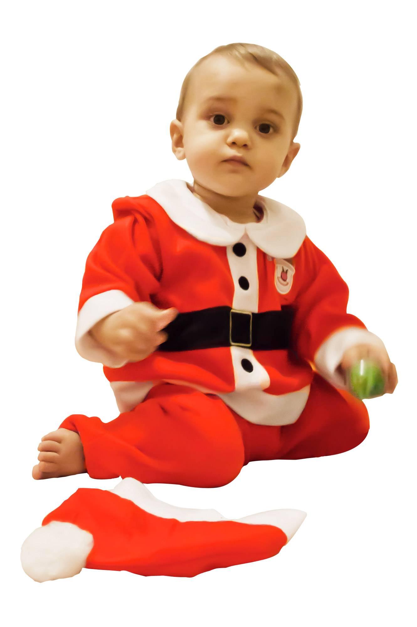 Foto Disfraz de bebé Noel para niño