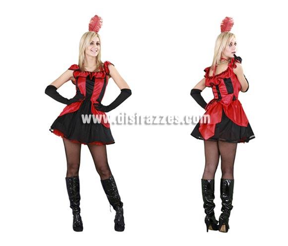 Foto Disfraz de Can Can para mujer talla M-L