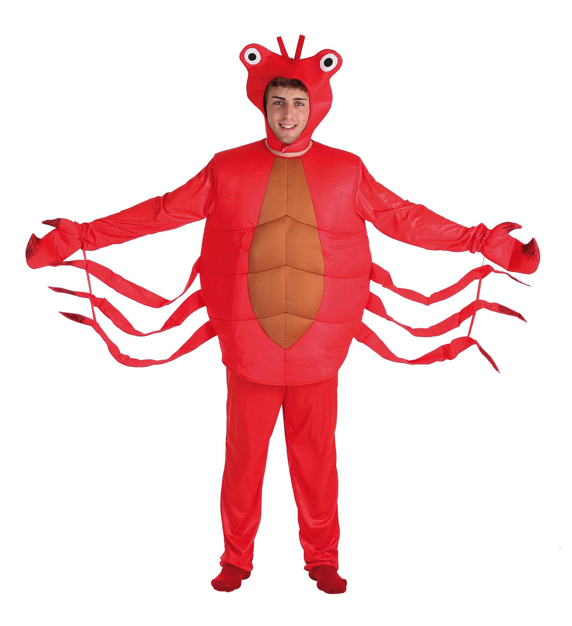 Foto Disfraz de cangrejo rojo adulto