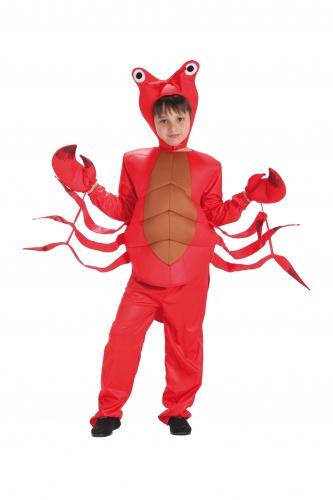 Foto Disfraz de cangrejo talla S (4-6 años)