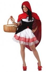 Foto Disfraz de caperucita roja mujer