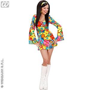 Foto Disfraz de Chica Hippie Flower Power