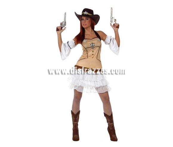 Foto Disfraz de Chica Sheriff para mujer talla XL