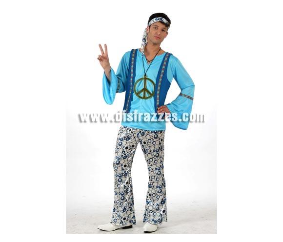 Foto Disfraz de Chico Hippie para hombre talla M-L