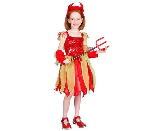 Foto Disfraz de demonia de lujo, 5-6 años