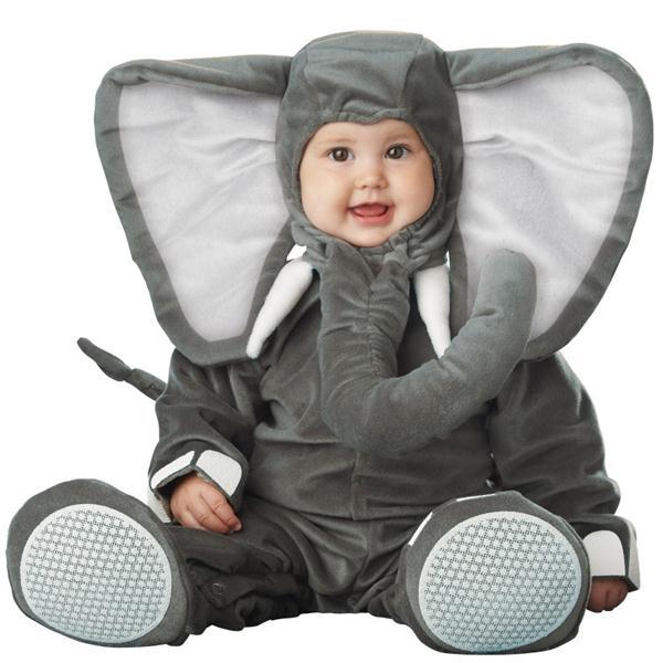 Foto Disfraz de elefante bebé