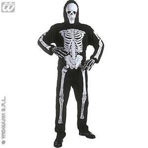 Foto Disfraz de Esqueleto Serigrafiado Infantil