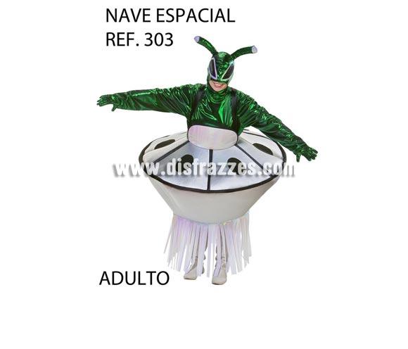 Foto Disfraz de Extraterrestre con Nave Espacial adulto