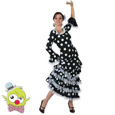 Foto Disfraz de Flamenca Talla Talla M-L Adulto