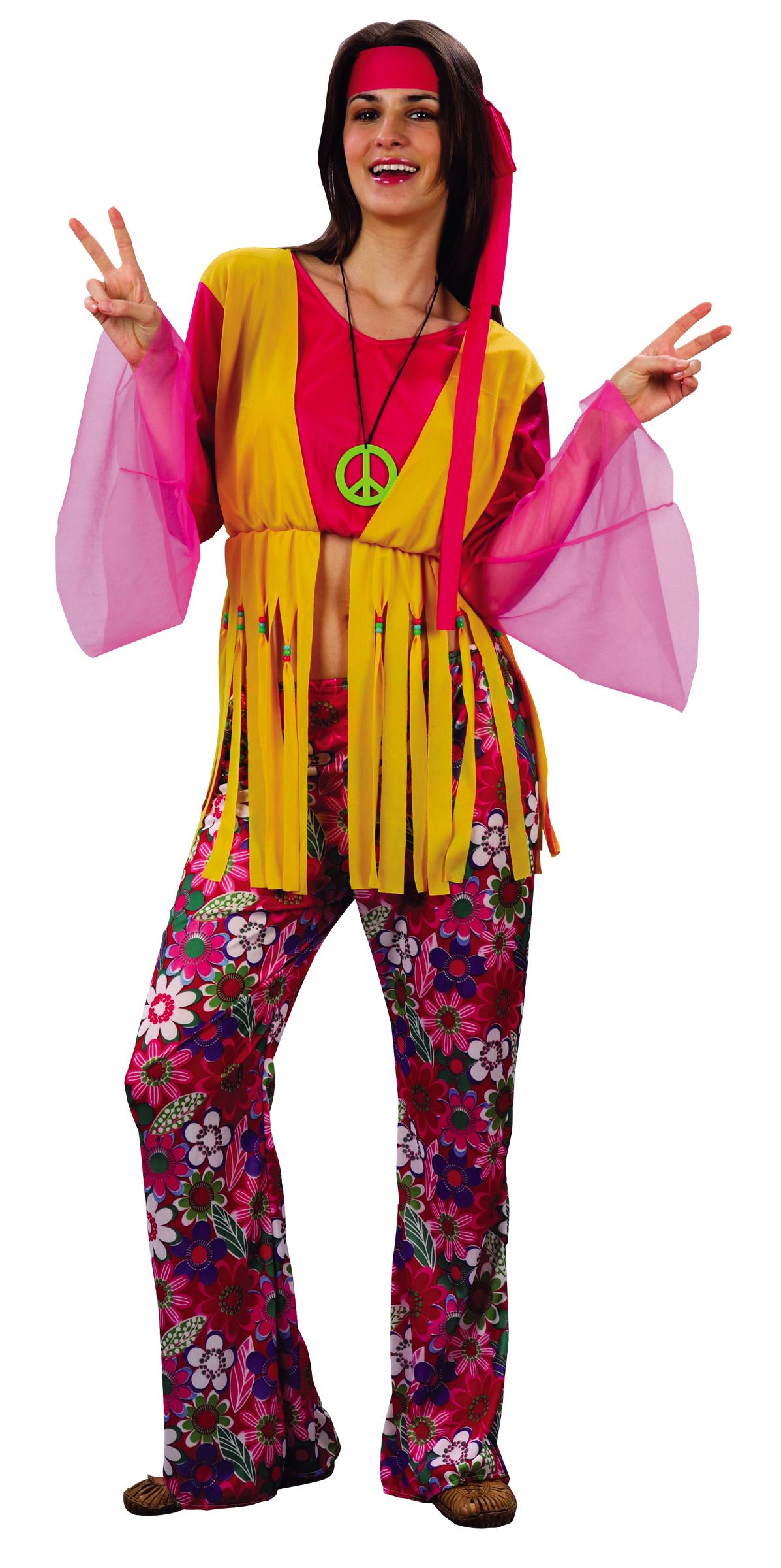 Foto Disfraz de hippie para mujer