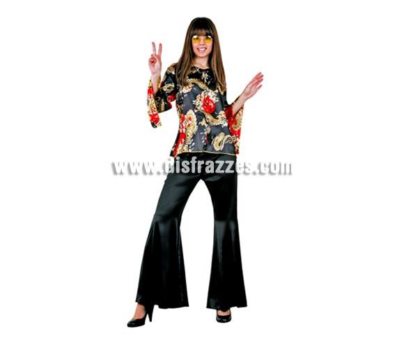 Foto Disfraz de Hippie para mujer. Talla M-L