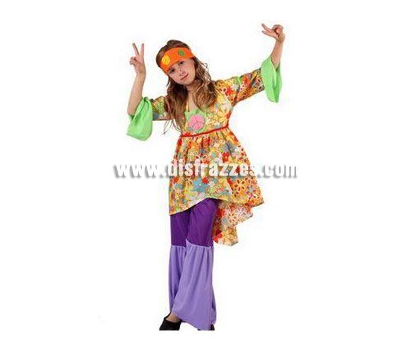 Foto Disfraz de Hippie para niñas de 7 a 9 años
