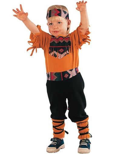 Foto Disfraz de indio niño