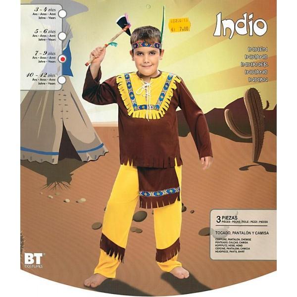 Foto Disfraz de Indio talla 7 a 9 años