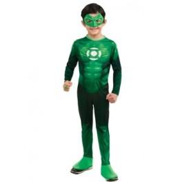 Foto Disfraz de linterna verde niño