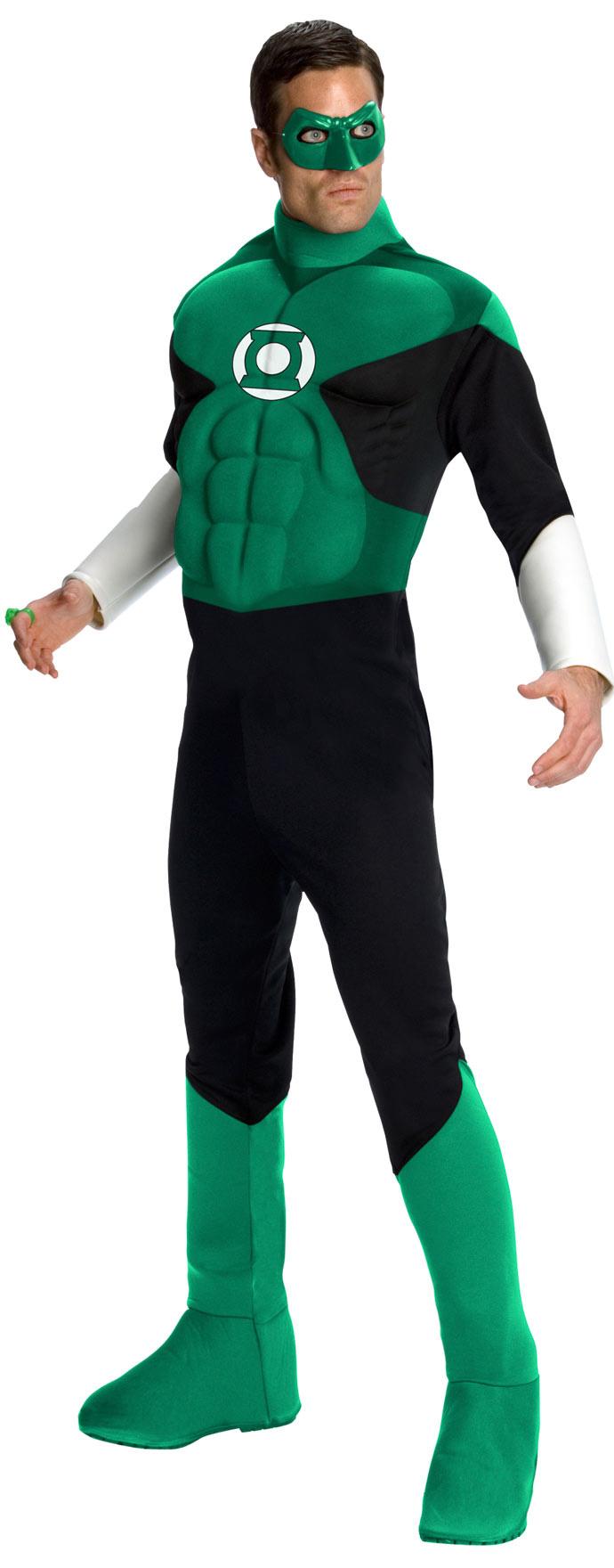 Foto Disfraz de Linterna Verde TM para hombre