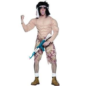 Foto Disfraz de Mercenario Musculoso Adulto