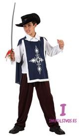 Foto Disfraz de mosquetero para niño