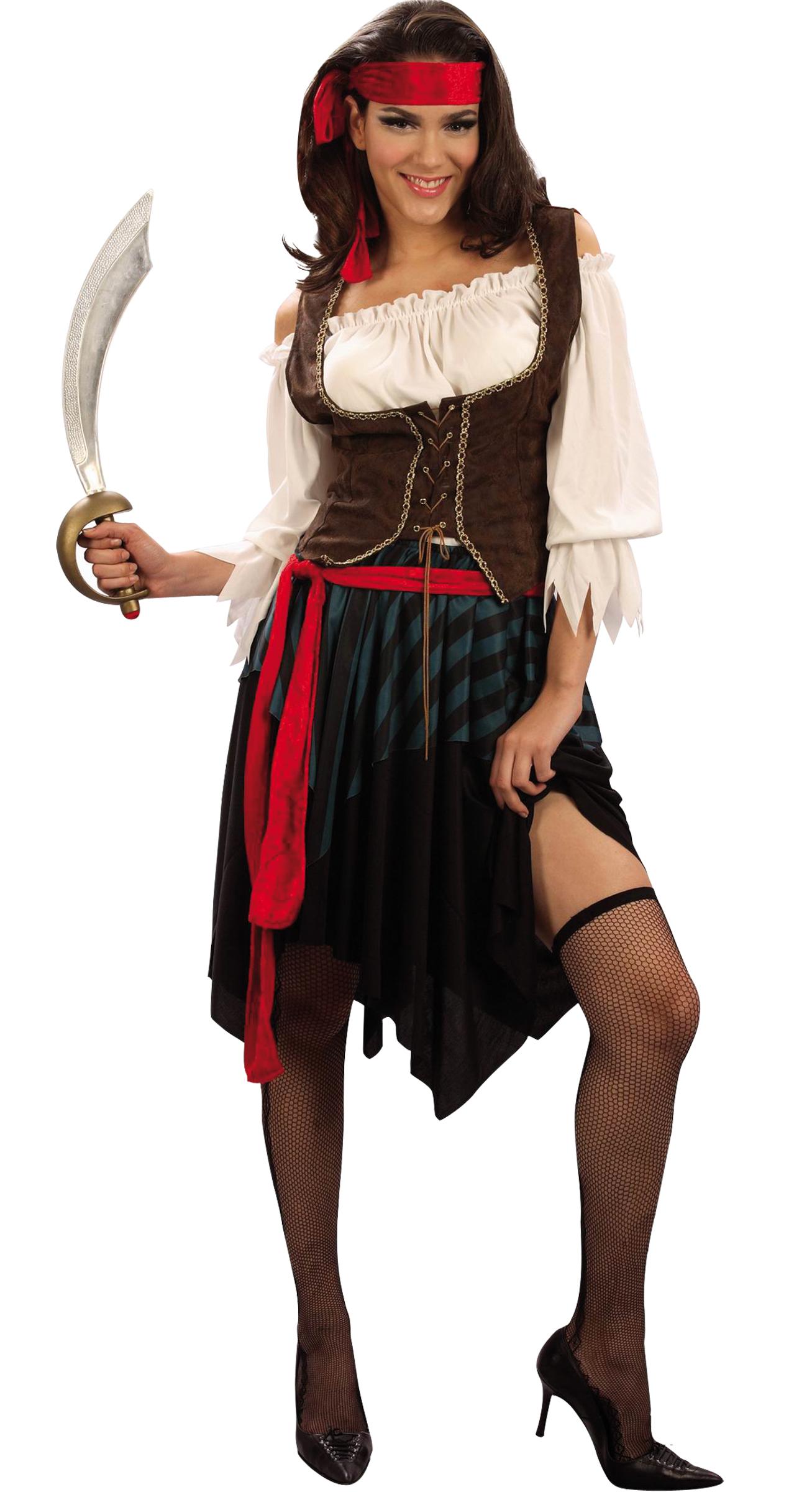 Foto Disfraz de mujer pirata