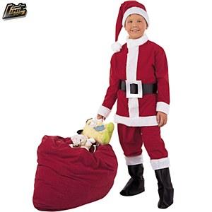 Foto Disfraz de Papa Noel Navidad Infantil