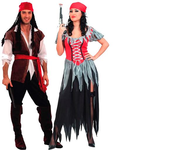 Foto Disfraz de Pareja de Corsarios